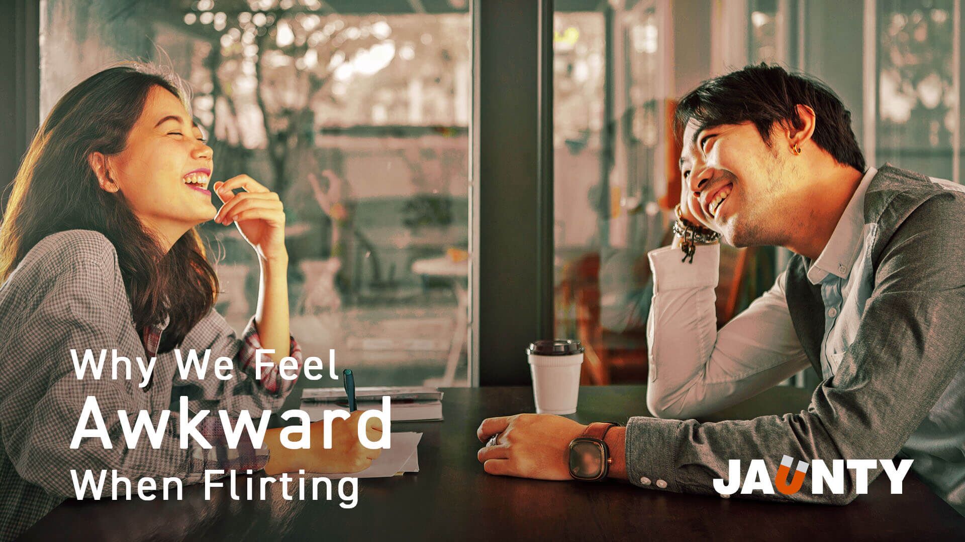 Why does flirting feel so awkward?